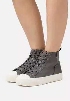 Высокие кроссовки Esprit, темно-серый