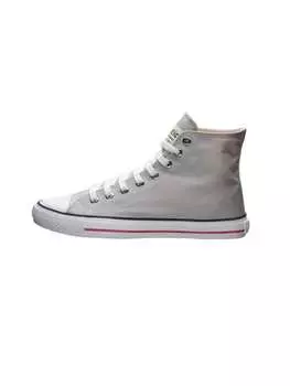 Высокие кроссовки ethletic, цвет mirage grey p | just white