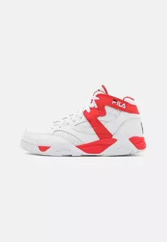 Высокие кроссовки Fila, белый/красный
