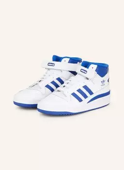 Высокие кроссовки Forum Mid Adidas Originals, белый