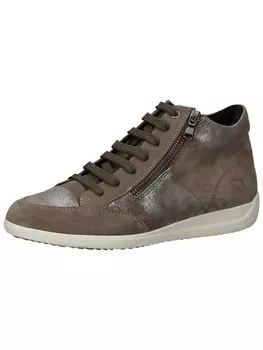 Высокие кроссовки Geox, цвет Chocolate