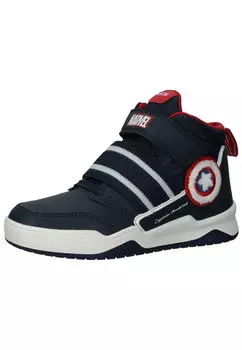 Высокие кроссовки Geox, цвет Navy/Rot