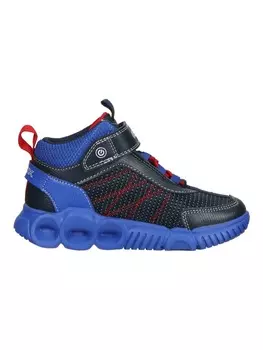 Высокие кроссовки Geox, цвет navy/rot