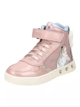 Высокие кроссовки Geox, цвет rose/gold