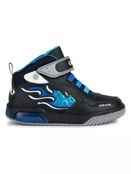 Высокие кроссовки Geox, цвет schwarz/blau
