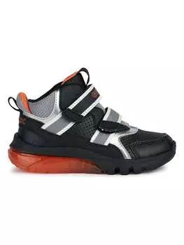 Высокие кроссовки Geox, цвет schwarz/orange