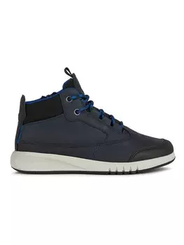 Высокие кроссовки Geox Sneakers Aeranter, цвет Blau/Schwarz
