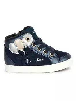 Высокие кроссовки Geox Sneakers Kilwi, цвет Dunkelblau/Silber