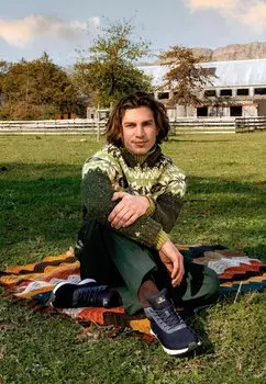 Высокие кроссовки Giesswein, dk blau