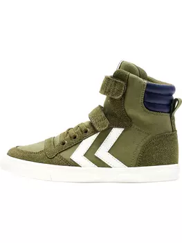 Высокие кроссовки Hummel High Slimmer Stadil High Jr, цвет CAPULET OLIVE