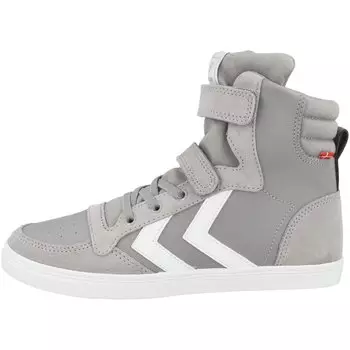 Высокие кроссовки Hummel high Slimmer Stadil Leather High JR, серый