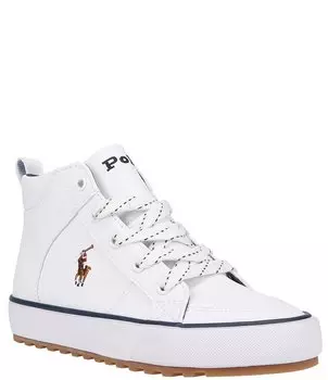 Высокие кроссовки Jaxson для мальчиков Polo Ralph Lauren (для малышей), белый