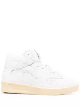Высокие кроссовки JIL SANDER, белый