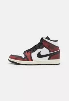Высокие кроссовки Jordan Air Jordan 1 Mid Se V2, черный / инфракрасный
