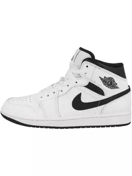 Высокие кроссовки Jordan mid Air 1 Mid, белый