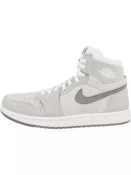 Высокие кроссовки Jordan mid Air 1 Zoom Air CMFT 2, светло-серый