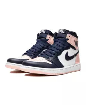 Высокие кроссовки Jordan, розовый