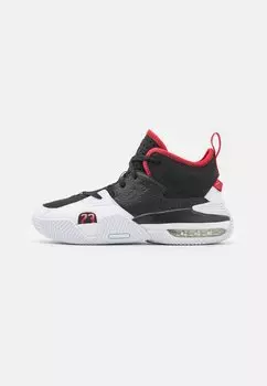 Высокие кроссовки JORDAN STAY LOYAL 2 Jordan, черный/белый/спортивный красный