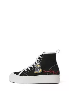 Высокие кроссовки Karl Lagerfeld Disney x KL, черный