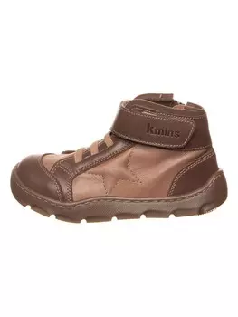 Высокие кроссовки kmins Leder Barfuschuhe, коричневый