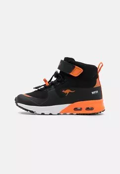 Высокие кроссовки Kx Hydro KangaROOS, цвет jet black/neon orange