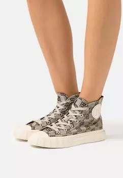 Высокие кроссовки MISBHV, бежевый