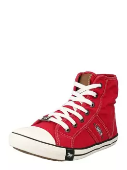 Высокие кроссовки Mustang, красный