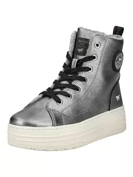 Высокие кроссовки Mustang Sneaker, серебряный