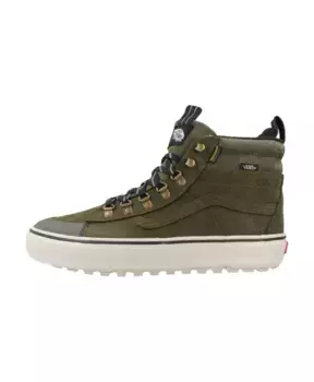 Высокие кроссовки мужские Vans, зеленый