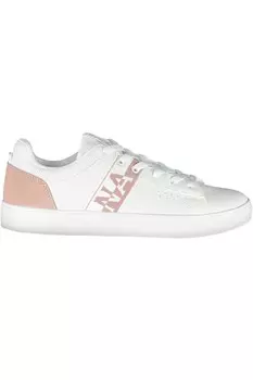 Высокие кроссовки Napapijri с контрастными женскими акцентами, белый