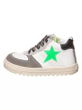 Высокие кроссовки Naturino Leder-Sneakers Hess, цвет Wei/Grau