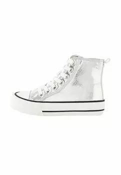Высокие кроссовки Next, серебристый