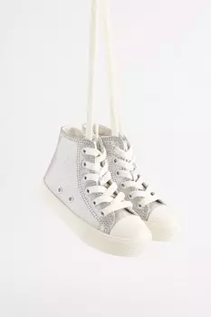 Высокие кроссовки Next, серебряный