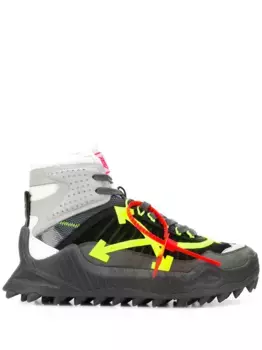 Высокие кроссовки Odsy OFF-WHITE, серый