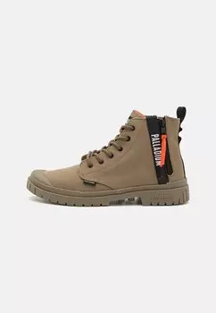 Высокие кроссовки Palladium, темно-зеленый