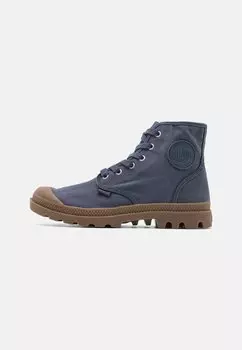 Высокие кроссовки Pampa Hi Palladium, цвет mood indigo/mid gum