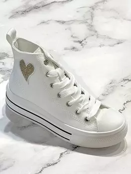 Высокие кроссовки Poti Pati, белый