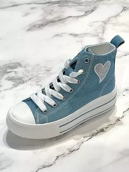 Высокие кроссовки Poti Pati, синий