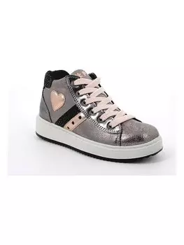 Высокие кроссовки Primigi, цвет silber/rosa