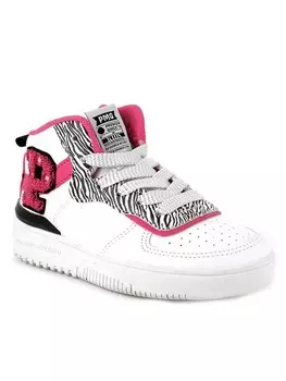Высокие кроссовки Primigi, цвет wei/pink