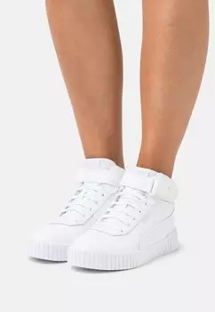 Высокие кроссовки Puma Carina 2.0 Mid, белый