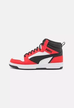 Высокие кроссовки Puma Rebound Unisex, белый/черный