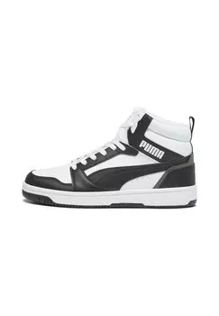 Высокие кроссовки Puma REBOUND UNISEX, цвет White Black Shadow Gray White