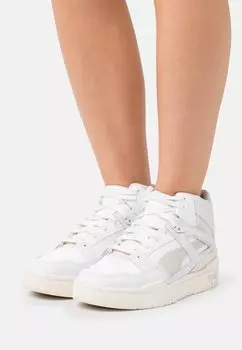 Высокие кроссовки Puma Slipstream Thrifted, белый/розовый