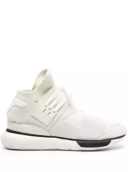 Высокие кроссовки Qasa из коллаборации с Adidas Y-3, белый