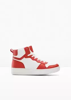 Высокие кроссовки Rainbow, красный