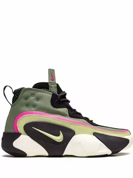 Высокие кроссовки React Frenzy Nike, зеленый