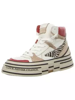 Высокие кроссовки Rebecca White, бежевый