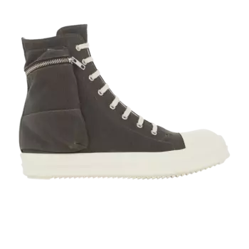 Высокие кроссовки Rick Owens DRKSHDW Fogachine Coated Denim Cargo High, черный