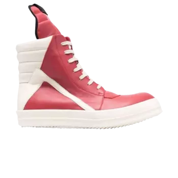 Высокие кроссовки Rick Owens Geobasket High, красный